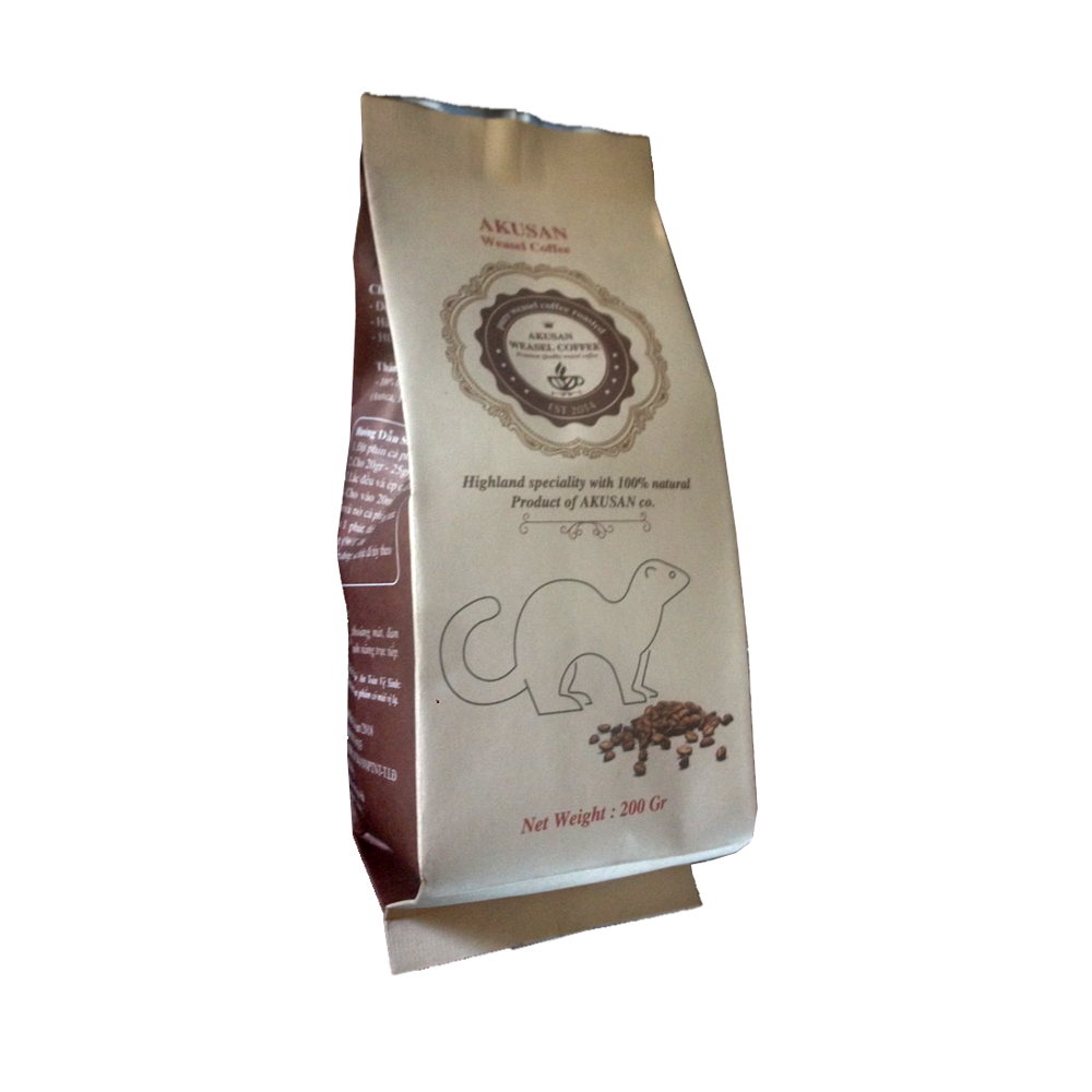 Cà phê Chồn dạng gói 200gr – AKUSAN WEASEL COFFEE